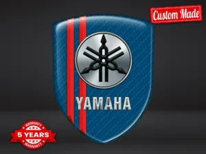 Yamaha Loghi Silicone Auto Resistenti Limitati Alta Qualità